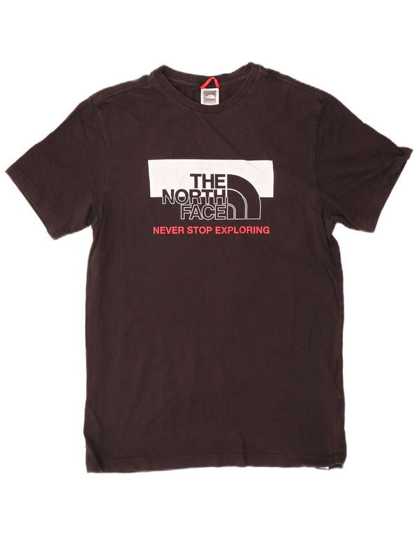T-shirt grafica da uomo The North Face Top piccola in cotone nero