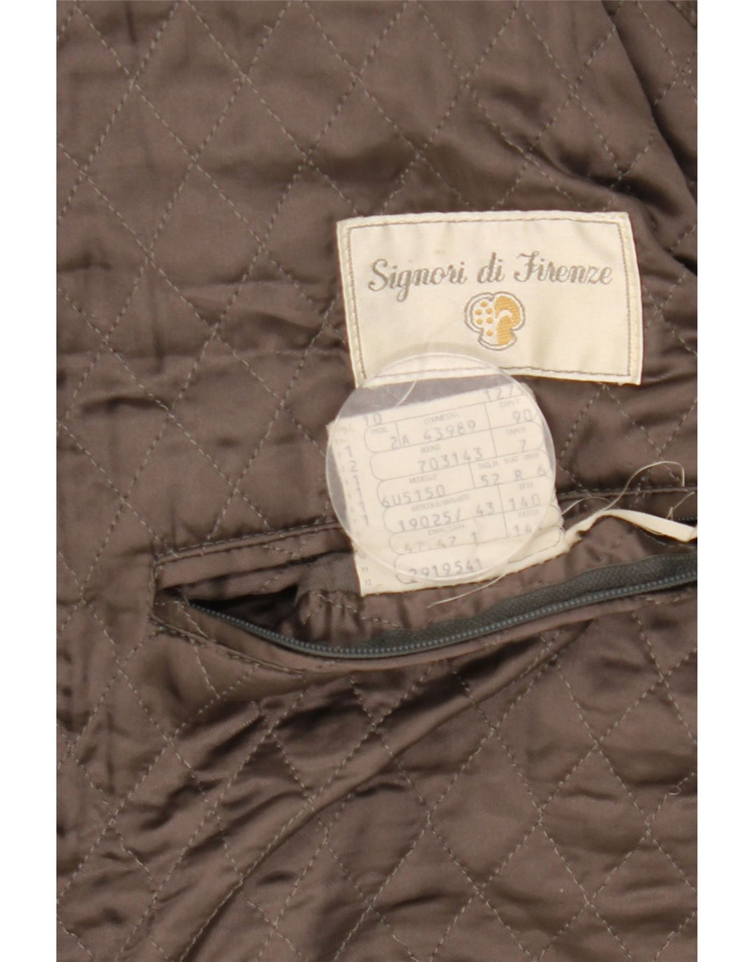Montgomery vintage da uomo con cappuccio IT 52 XL Nero