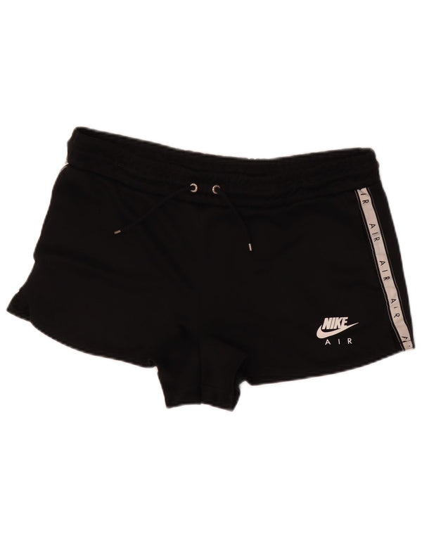 Pantaloncini sportivi grafici Nike da donna UK 14 poliestere color block medio nero