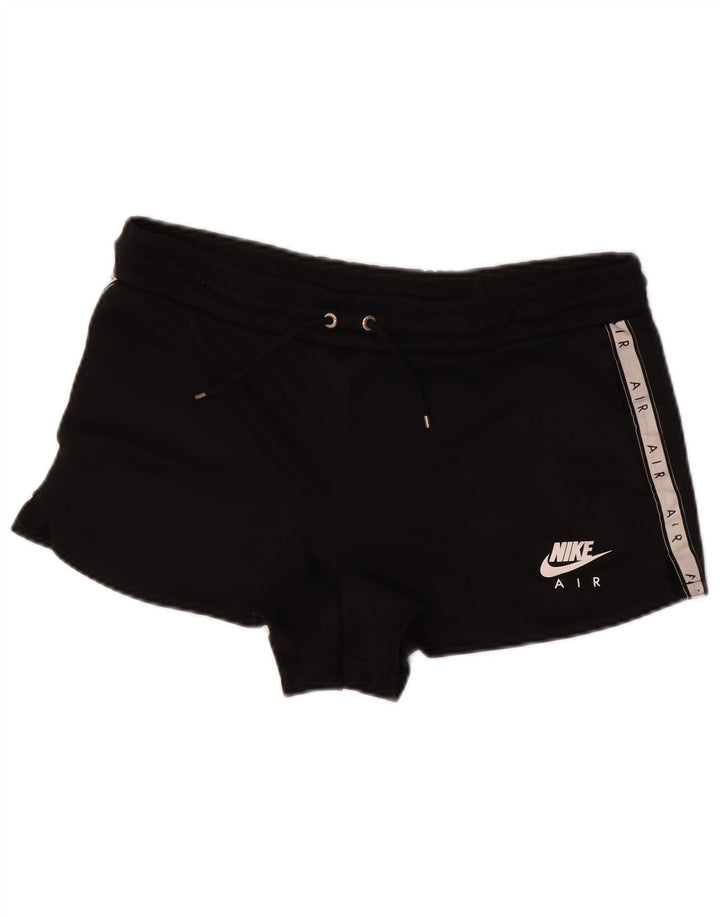 Pantaloncini sportivi grafici Nike da donna UK 14 poliestere color block medio nero