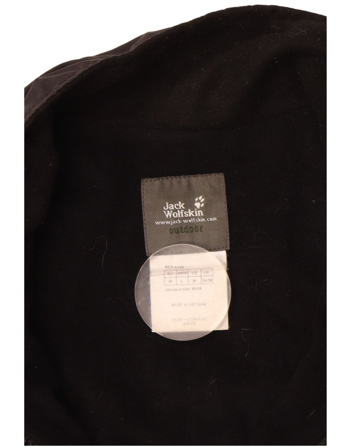 Giacca a vento da uomo Jack Wolfskin UK 36/38 poliestere nero medio