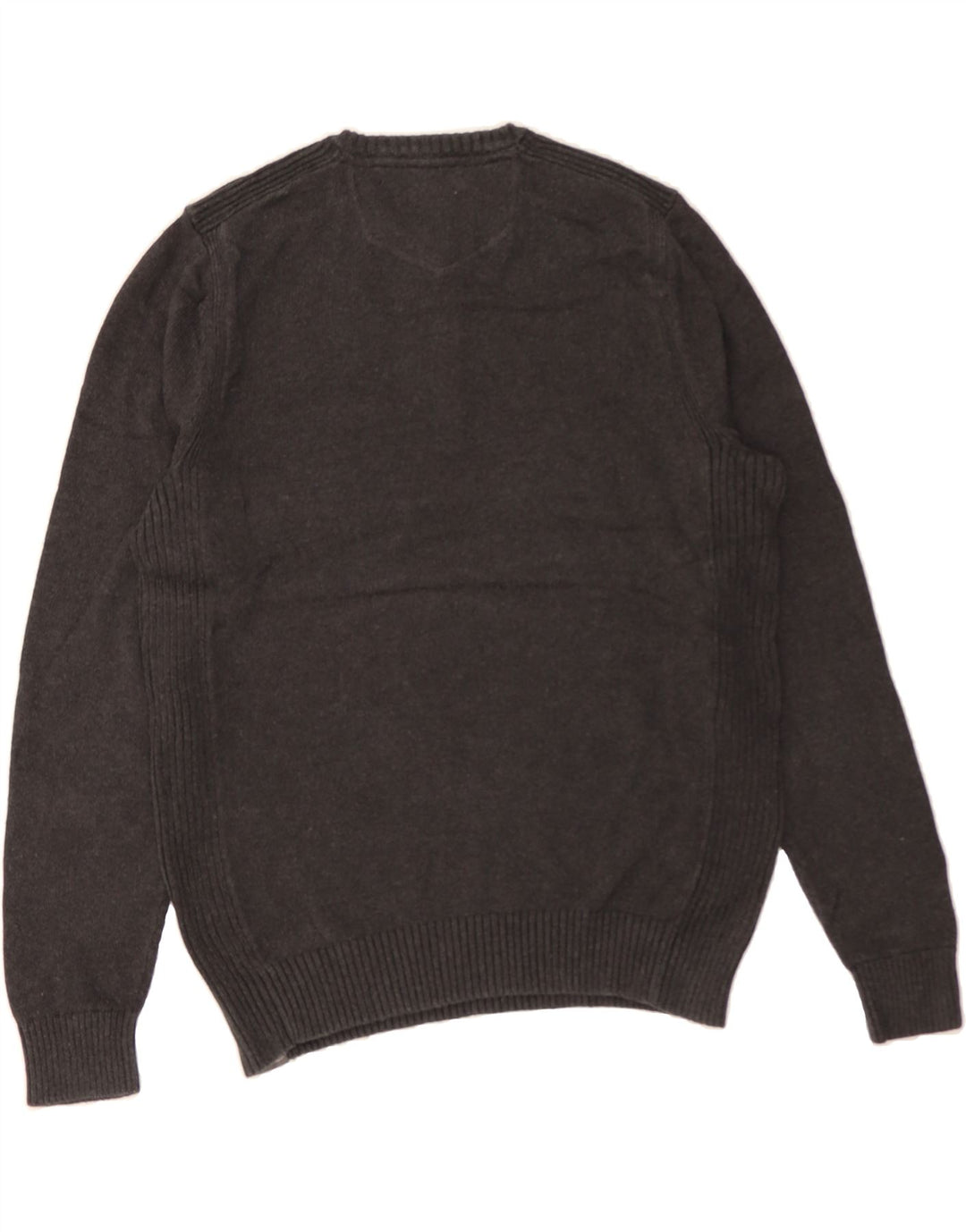 EDDIE BAUER Womens Crew Neck Jumper Sweater UK 14 Medium Grey Vintage Eddie Bauer and Second-Hand Eddie Bauer from Messina Hembry 