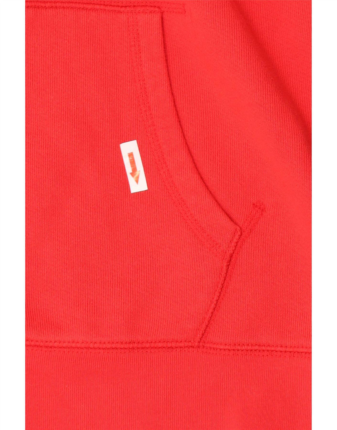 Maglione con cappuccio e zip da uomo Levi's grande in cotone color block rosso