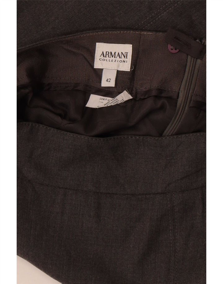 Gonna tubino da donna Armani Collezioni IT 42 media W28 grigia