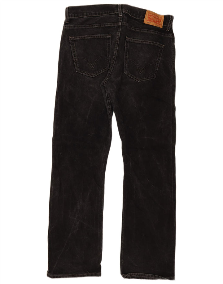 Levi's Uomo 506 Jeans dritti W36 L32 Neri