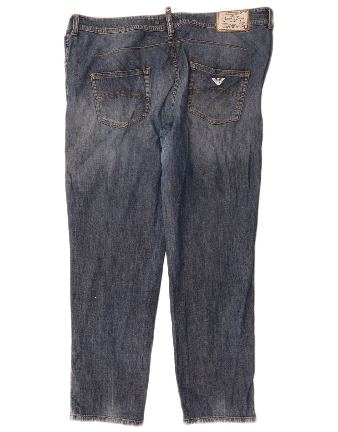 Jeans slim da donna Armani W32 L27 cotone blu