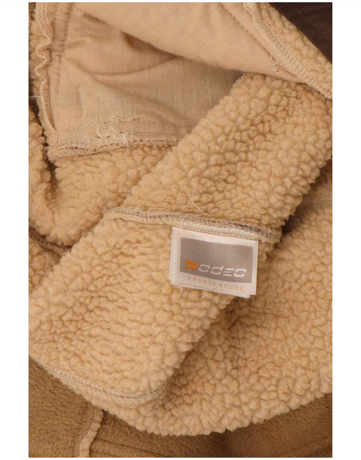 Giacca in pile da donna RODEO UK 10 Small Beige Poliestere