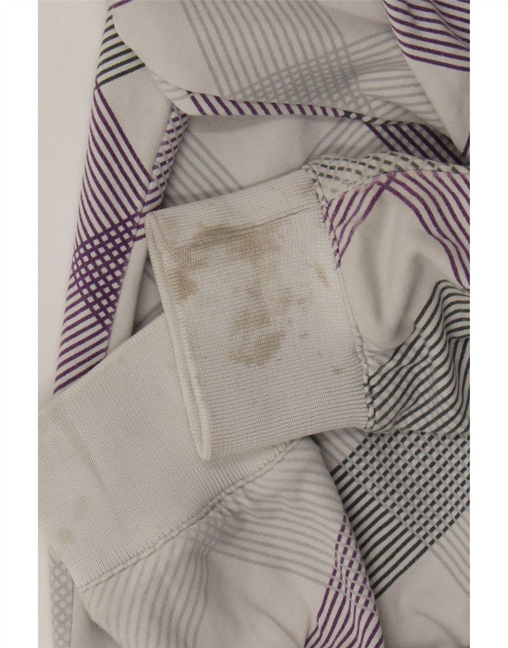 Maglia con cappuccio da donna Sergio Tacchini UK 8 piccoli quadri bianchi