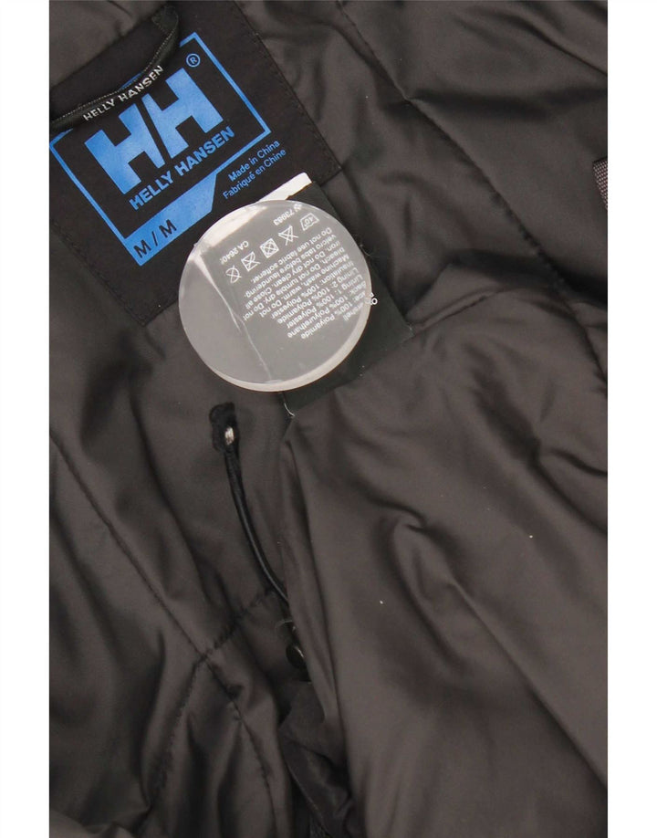 Giacca a vento grafica da uomo Helly Hansen UK 38 Medium Black Colourblock