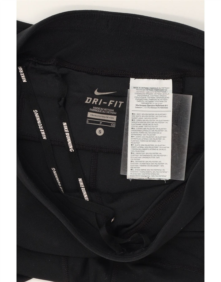 NIKE Womens Dri Fit Sport Shorts UK 10 Small Black Polyester Vintage Nike and Second-Hand Nike from Messina Hembry 