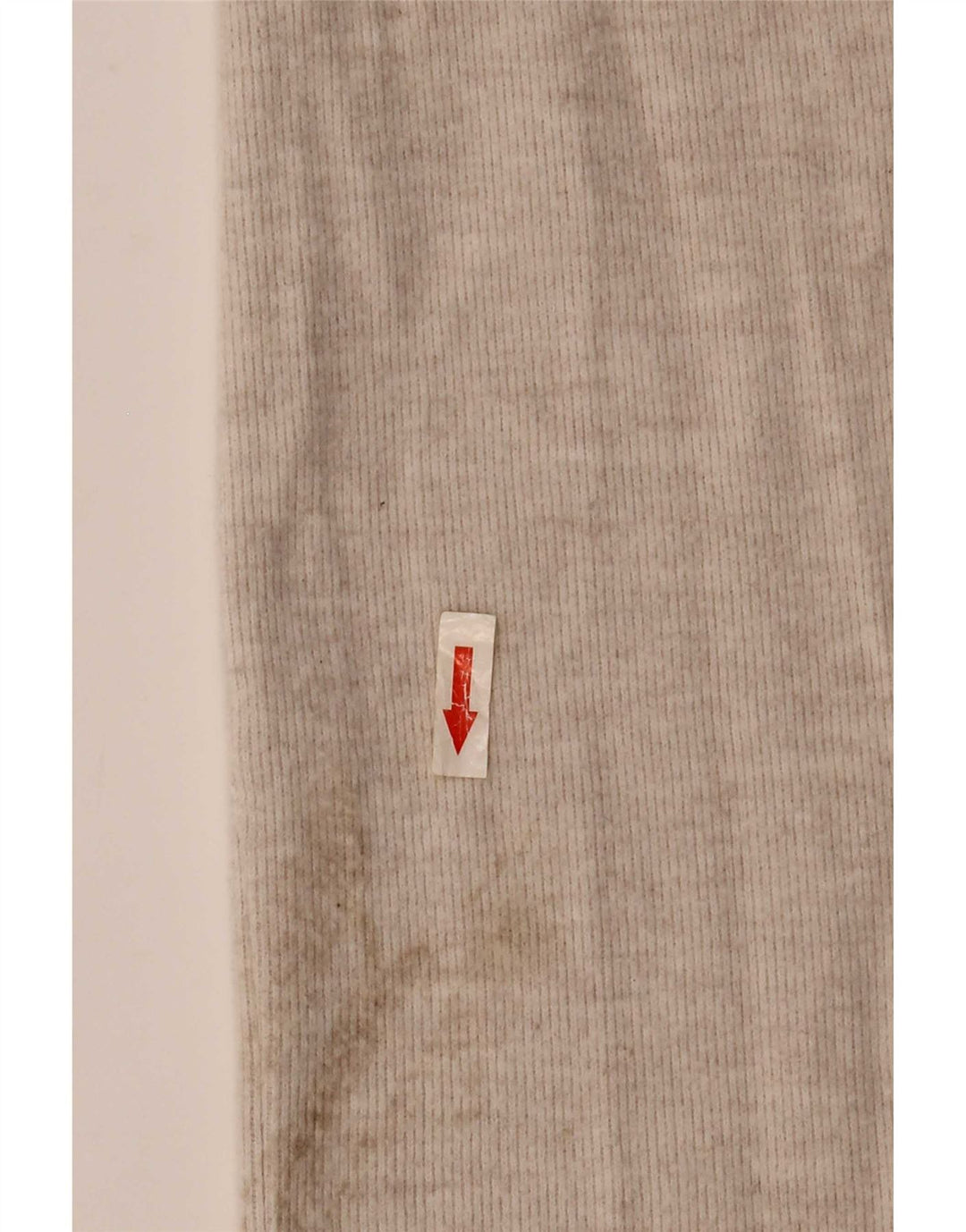 Pantaloni da tuta da donna Zara UK 14 Large Beige Poliestere