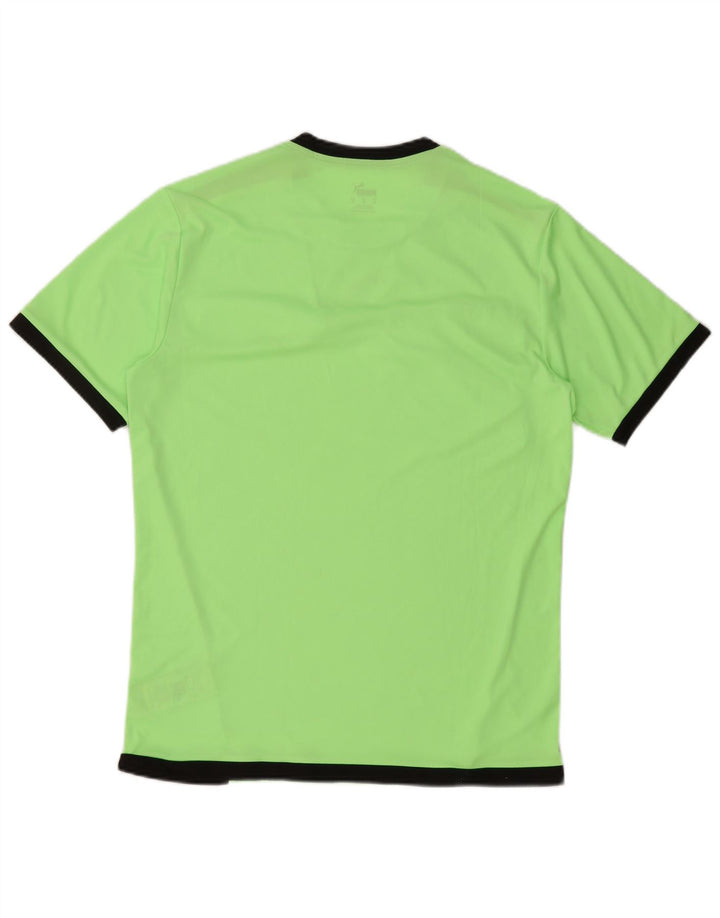 PUMA Mens T-Shirt Top Medium Green Camouflage Polyester