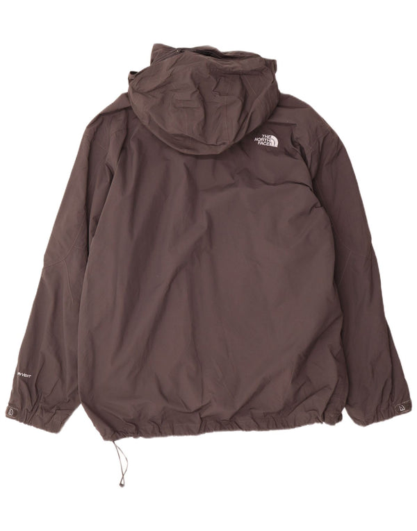 Giacca antipioggia da uomo con cappuccio The North Face UK 42 XL nylon grigio
