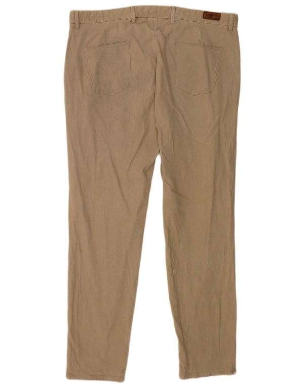 Massimo Dutti Pantaloni chino slim fit da uomo EU 50 2XL W40 L33 Beige