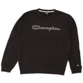 Felpa grafica da uomo Champion Felpa grande nera