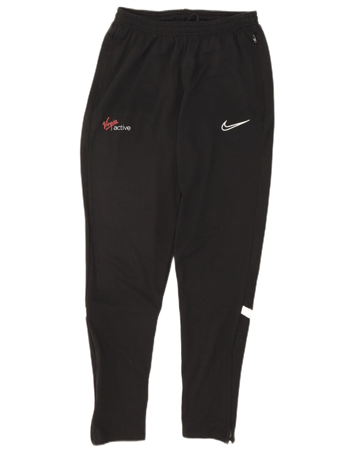 Pantaloni da tuta Nike da uomo piccoli in poliestere nero