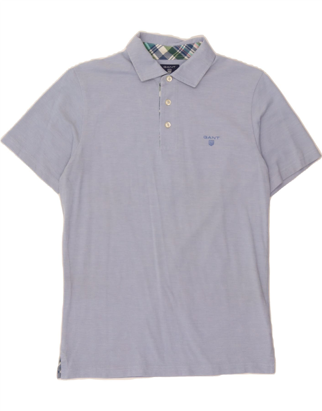 GANT Mens Polo Shirt Small Blue Cotton Vintage Gant and Second-Hand Gant from Messina Hembry 