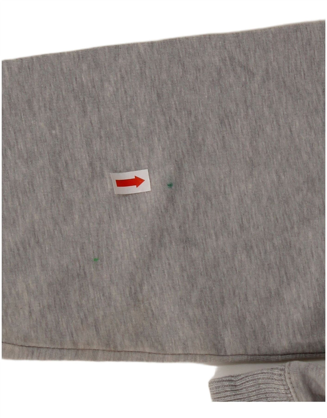 ARMANI JEANS Womens Sweatshirt Jumper UK 14 Medium Grey Cotton