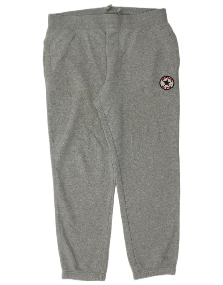 Pantaloni da tuta da uomo Converse Joggers XL in cotone grigio