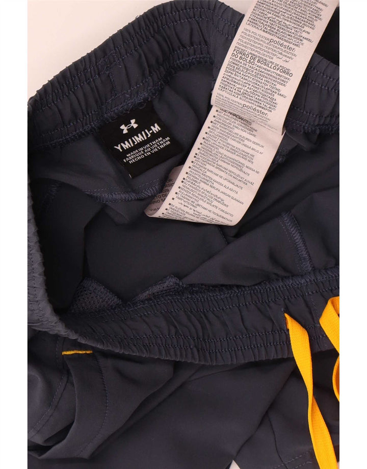 Pantaloncini sportivi Under Armour da bambino 9-10 anni, colore blu navy medio