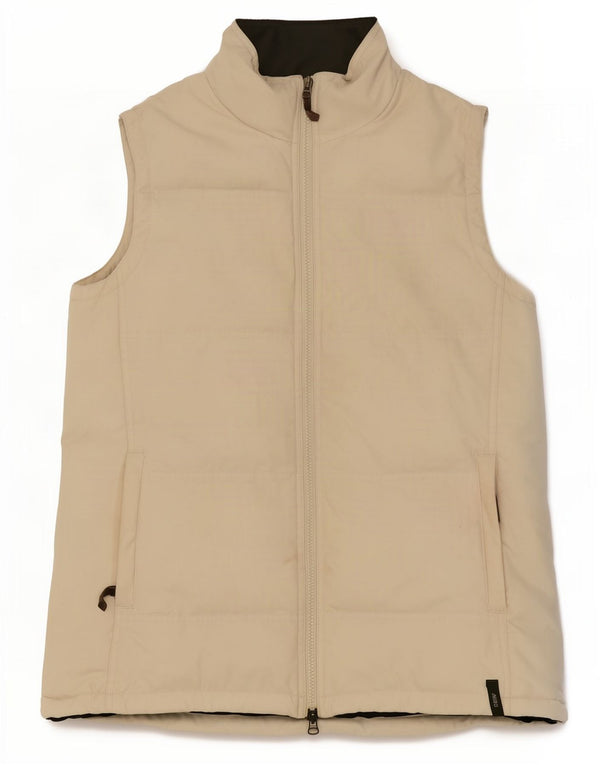 Musto Womens Padded Gilet UK 12 Medium Off White Polyester