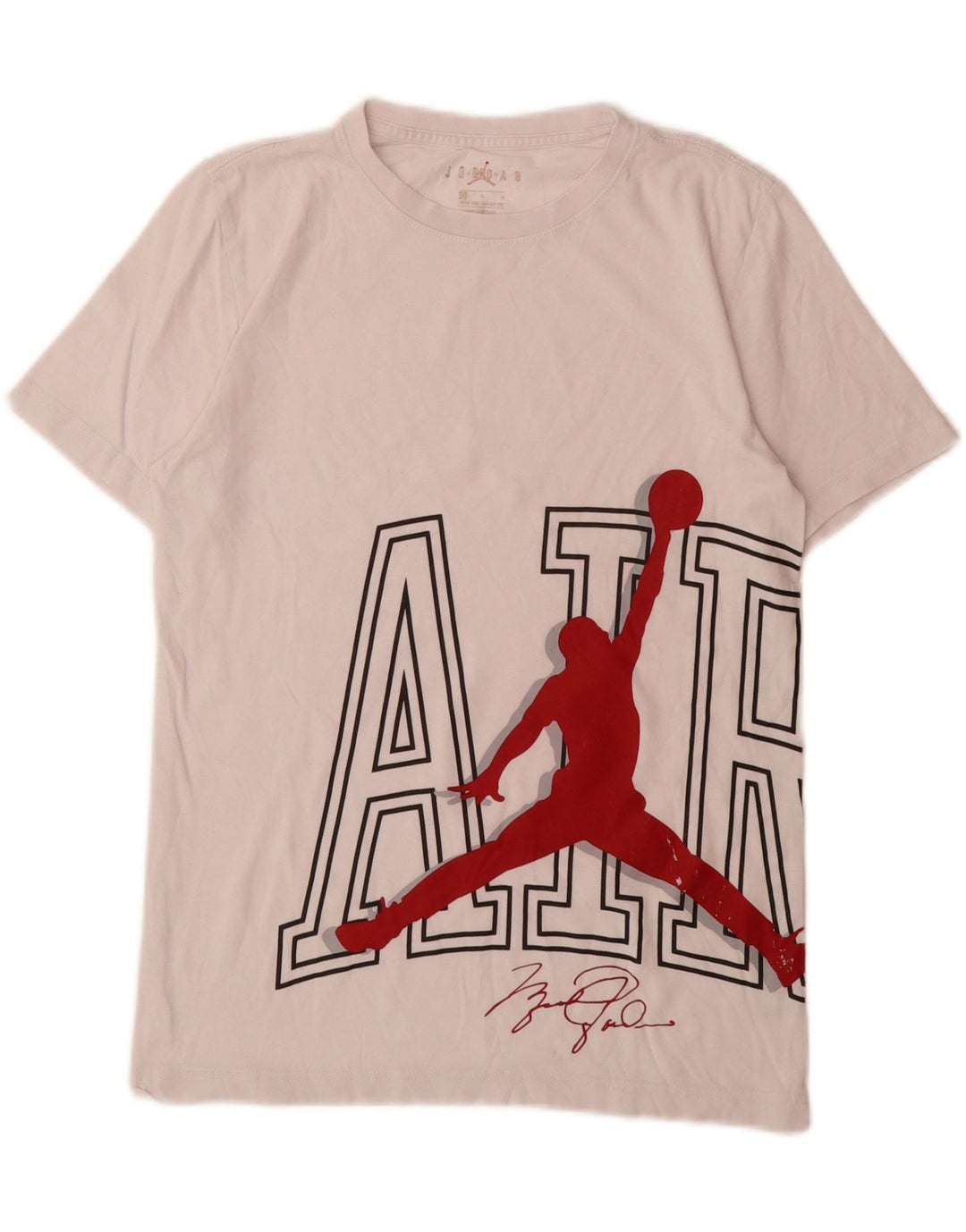 T-shirt grafica JORDAN per ragazzi 12-13 anni, grande, bianca