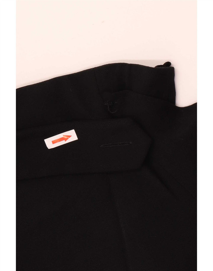 Moschino Gonna a portafoglio da donna UK 8 Small W24 Black Wool