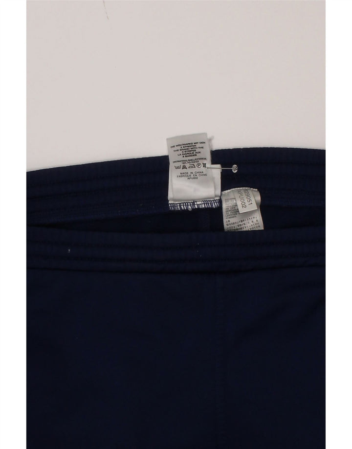 Pantaloncini sportivi Adidas da ragazzo 11-12 anni in poliestere blu navy