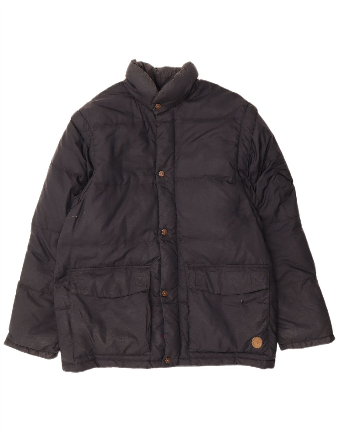 Giubbotto Trussardi Uomo Loose Fit Imbottito IT 44 XS Poliestere Nero