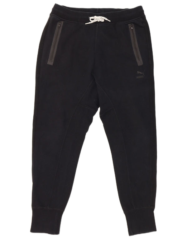 Pantaloni da tuta da uomo Puma Joggers Large Blu Navy in cotone