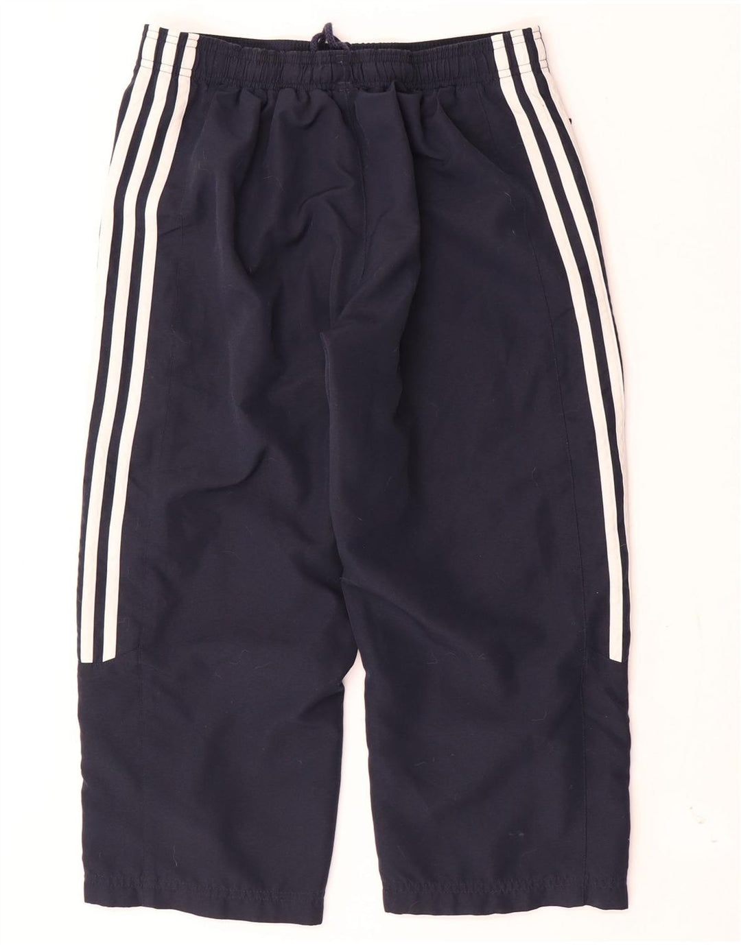 Pantaloni da tuta Adidas Capri da donna UK 10 Small Poliestere blu navy