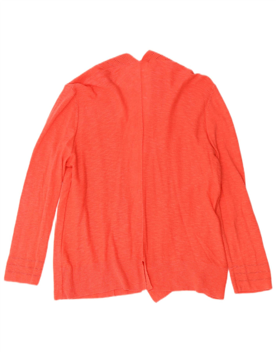 Maglione cardigan aperto con maniche a 3/4 da donna di White Stuff UK 14 Large Arancione
