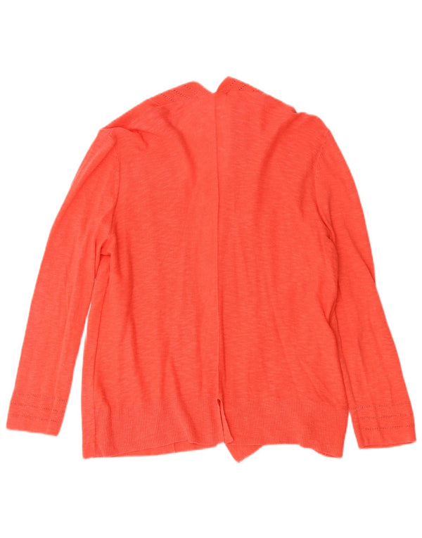 Maglione cardigan aperto con maniche a 3/4 da donna di White Stuff UK 14 Large Arancione