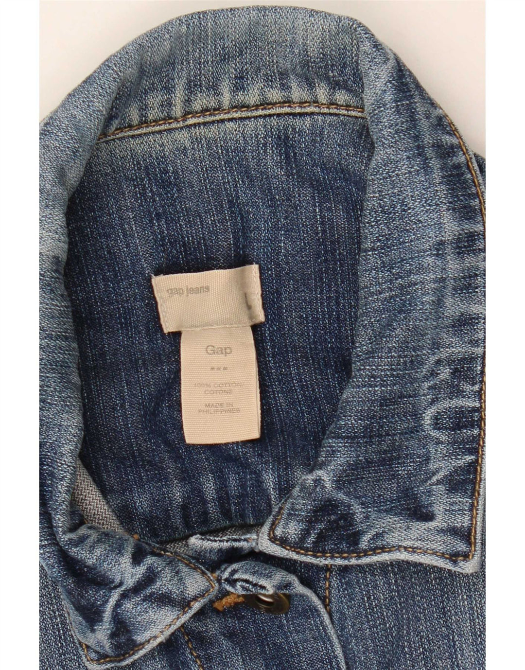 Giacca di jeans da donna Gap UK 16 grande cotone blu