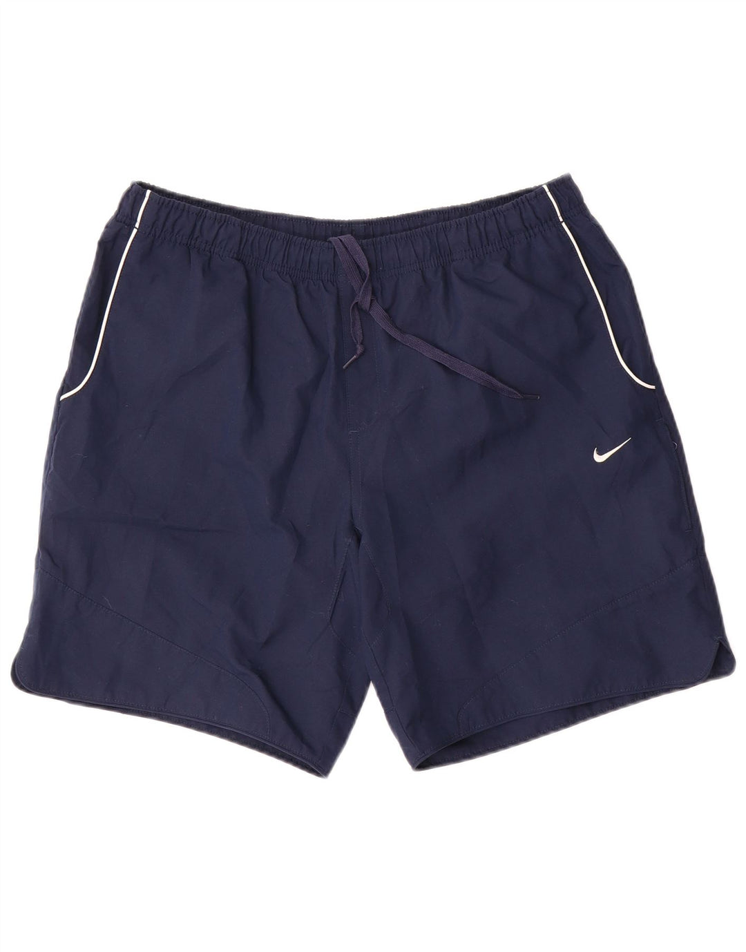 Pantaloncini sportivi da uomo Nike Large in poliestere blu navy