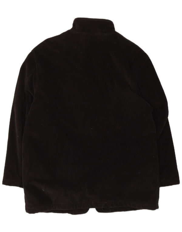 Giacca in velluto a coste vestibilità regolare da uomo Ivy Oxford EU 54 2XL Nera