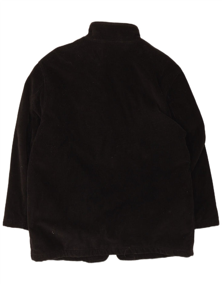 Giacca in velluto a coste vestibilità regolare da uomo Ivy Oxford EU 54 2XL Nera