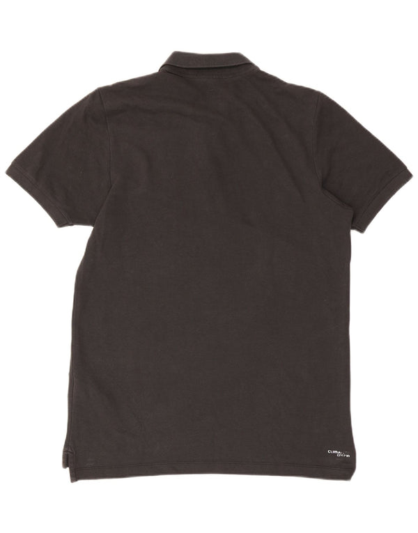 Polo Adidas Clima 365 da uomo in cotone nero medio