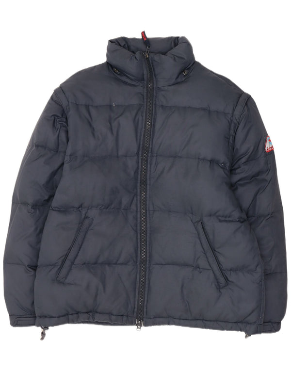 Giacca imbottita da uomo INVICTA UK 40 Large blu navy in poliammide