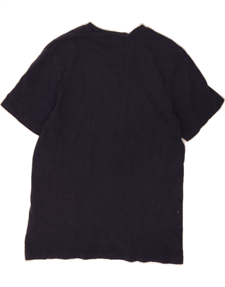 LACOSTE Mens T-Shirt Top Size 3 Small Navy Blue Cotton Vintage Lacoste and Second-Hand Lacoste from Messina Hembry 