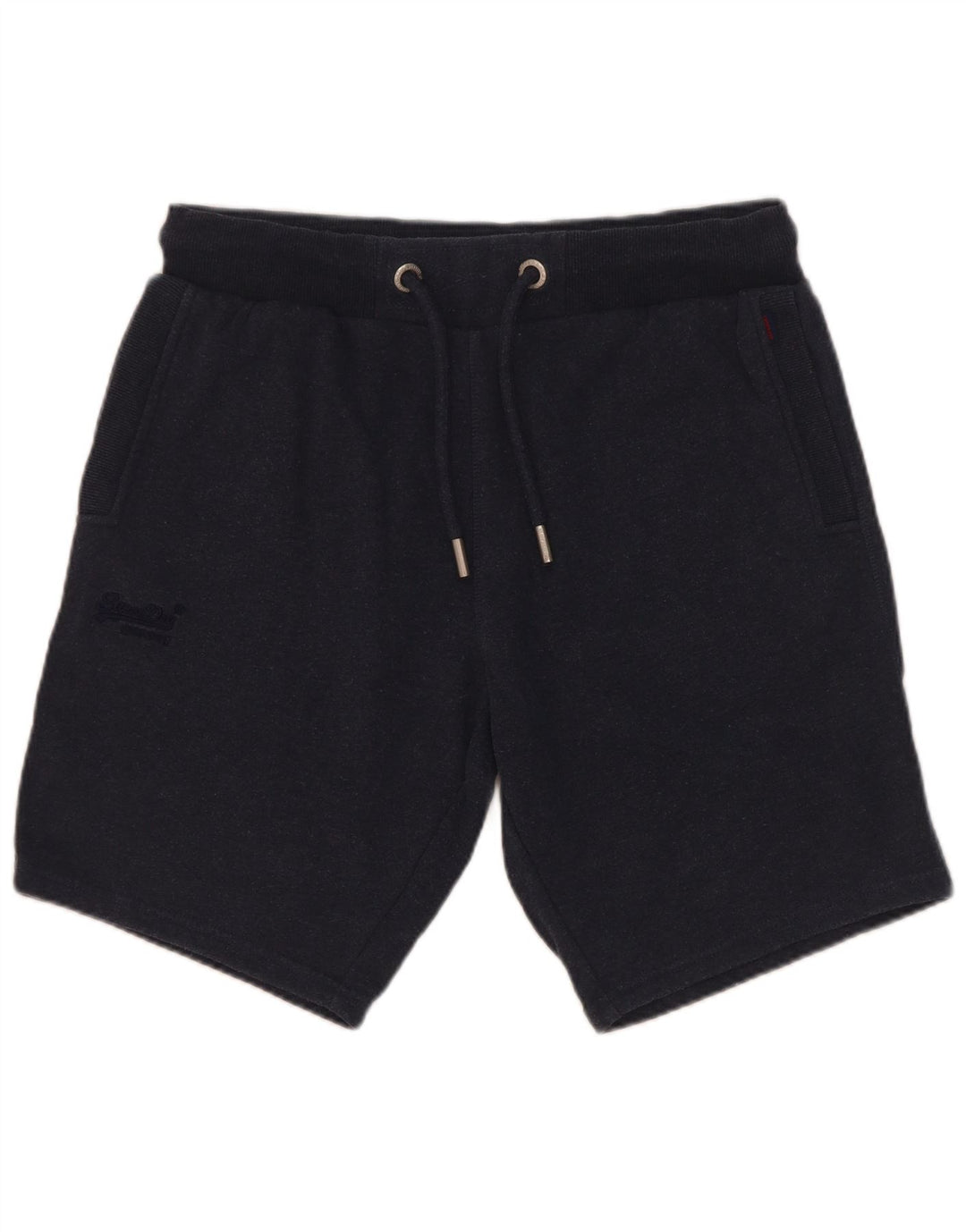 Pantaloncini sportivi da uomo Superdry grandi in cotone blu navy