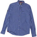 Camicia da uomo Regular Fit Superdry a quadri blu medio