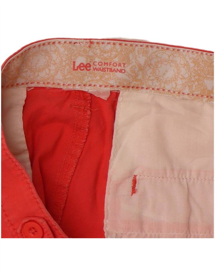 Bermuda regolari da donna Lee W38 XL rossi