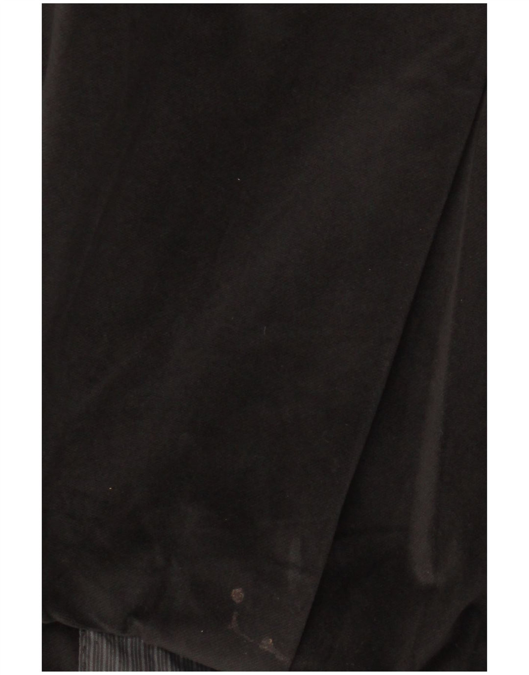 Giacca blazer lunga da uomo vintage a 2 bottoni UK 44 2XL poliestere nero