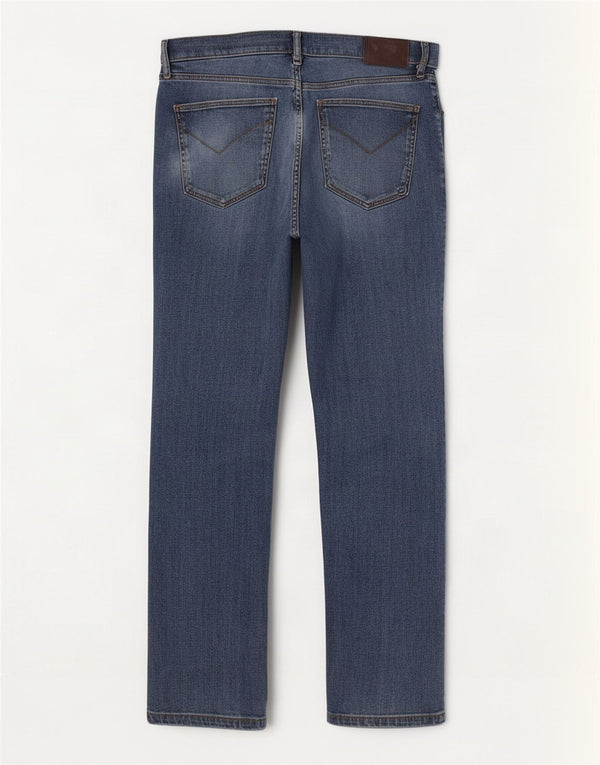 Jeans dritti Stormwear da uomo Marks & Spencer W34 L31 cotone blu