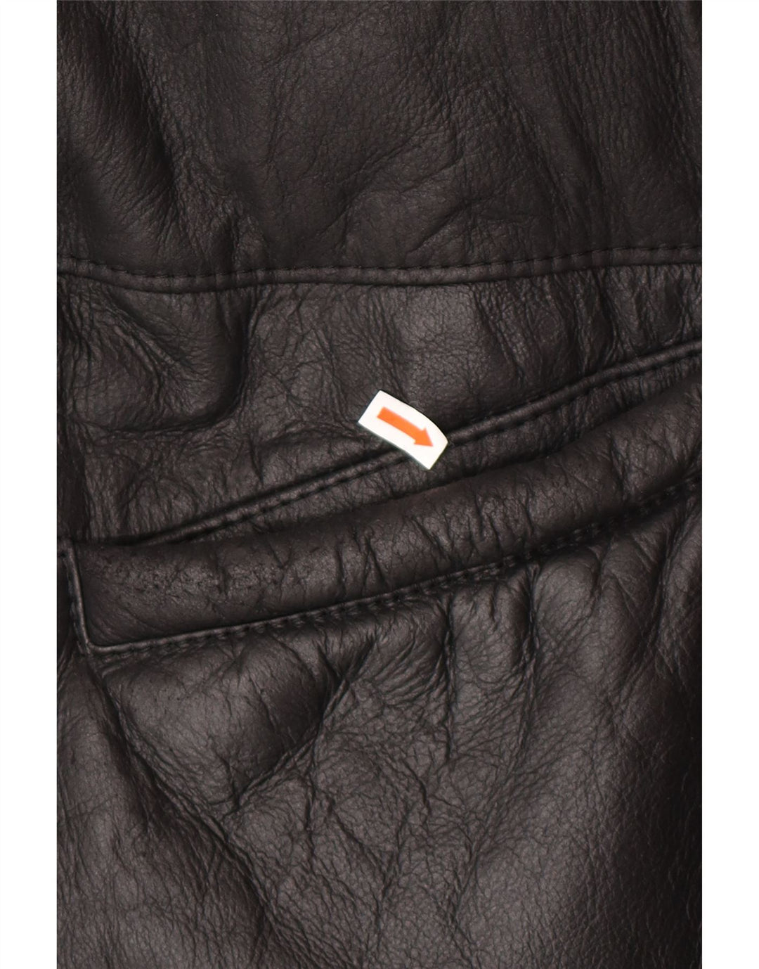 Cappotto in shearling oversize da donna VINTAGE UK 16 grande nero