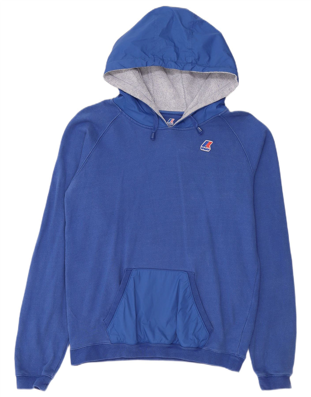 Maglione con cappuccio da donna K-Way UK 14 Cotone blu medio
