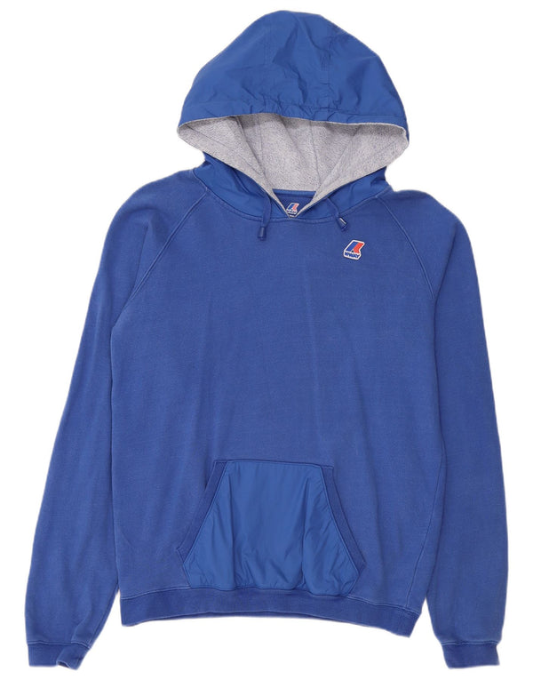 Maglione con cappuccio da donna K-Way UK 14 Cotone blu medio
