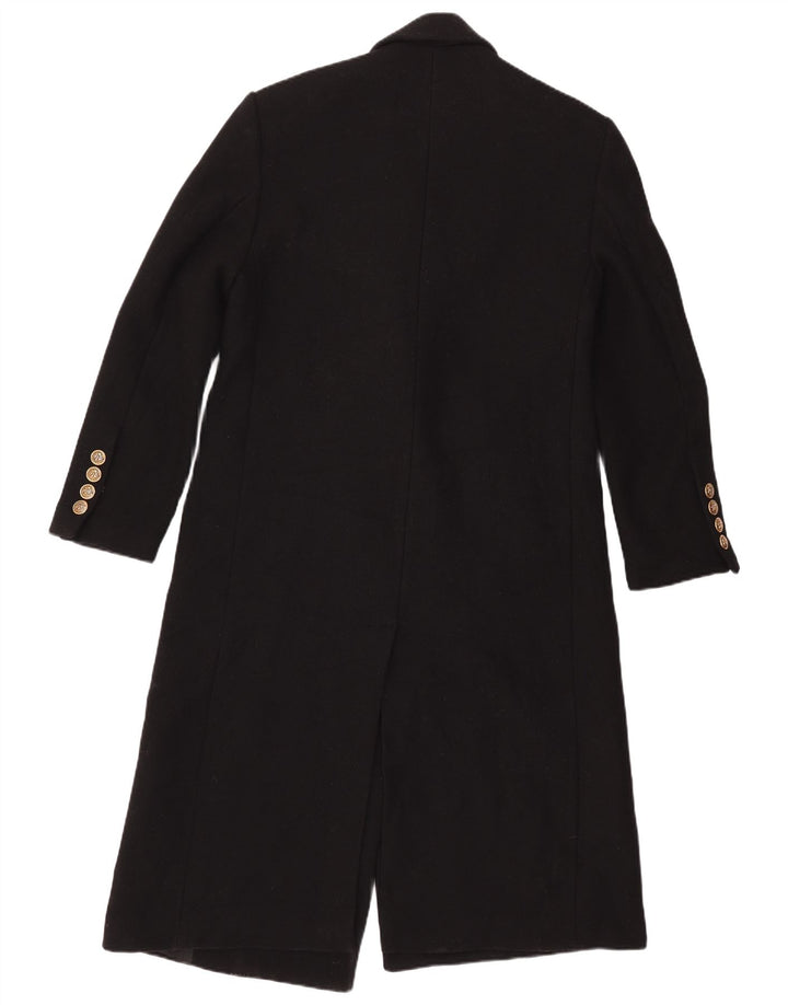 Cappotto doppiopetto Manteco da donna ZARA UK 14 medio in lana nera