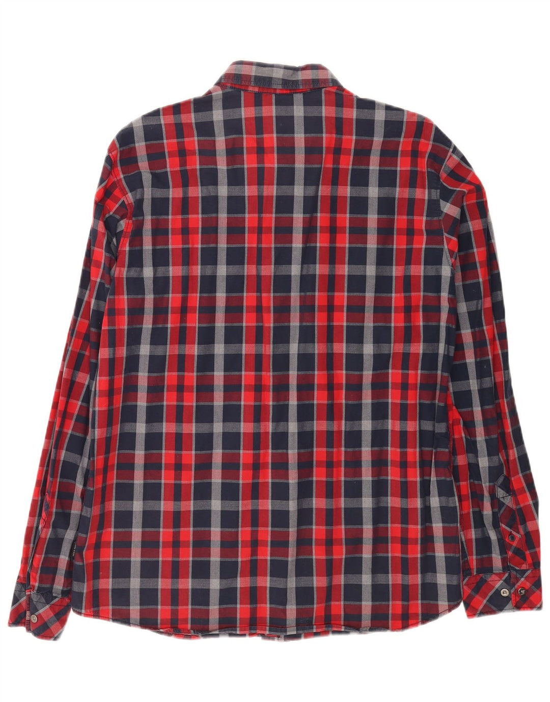 Camicia da uomo Jack & Jones XL in cotone a quadri multicolore